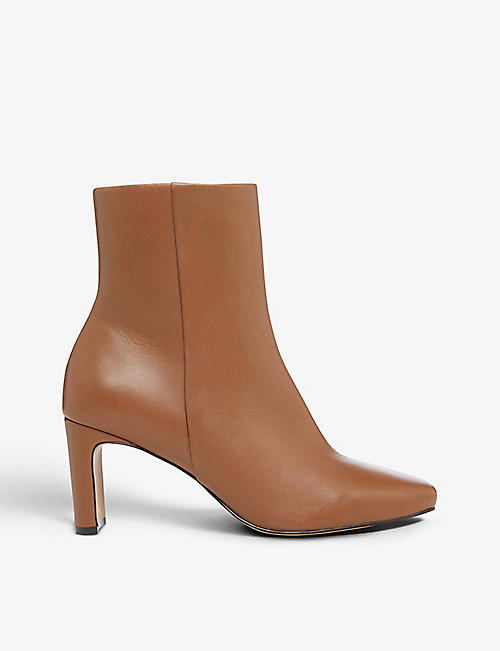 DUNE: Outshine leather ankle boots