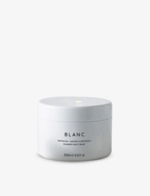 THE WHITE COMPANY BLANC SHIMMER SCENTED BODY BALM 200ML