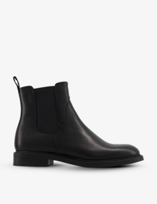 Vagabond amina black leather cheap chelsea boots