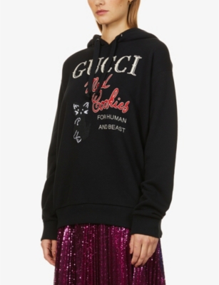 gucci hoodie selfridges