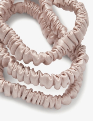 THE WHITE COMPANY: Silk skinny sleep scrunchies