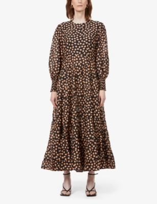 Pip floral-print woven maxi dress 