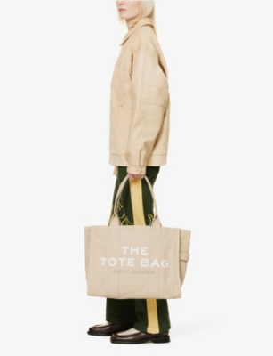 Shop Marc Jacobs Women's Beige The Large Tote Bag
