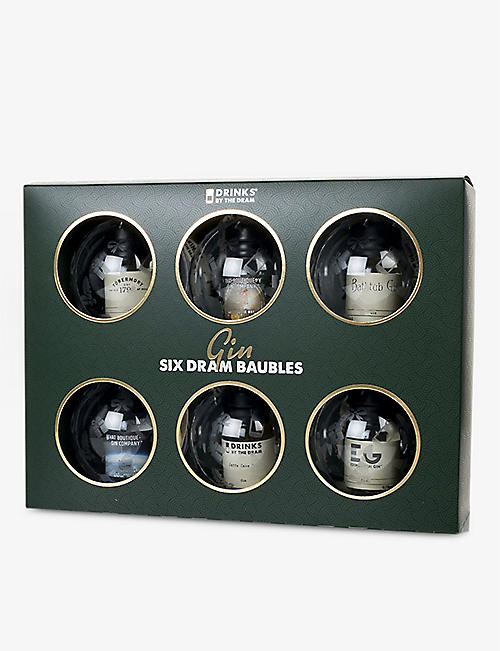 SPIRIT GIFTING: Drinks by the Dram gin baubles 6x30ml