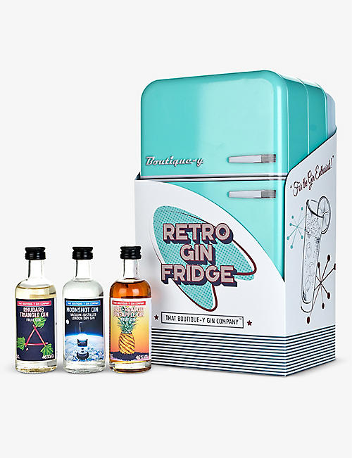 THAT BOUTIQUE-Y WHISKY COMPANY: That Boutique-y Gin Company Retro Gin Fridge 8x50ml