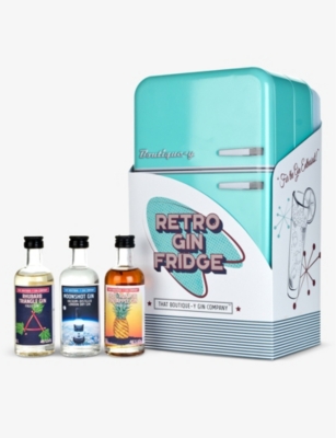 THAT BOUTIQUE-Y WHISKY COMPANY: That Boutique-y Gin Company Retro Gin Fridge 8x50ml
