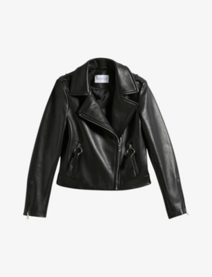Charmy leather jacke...