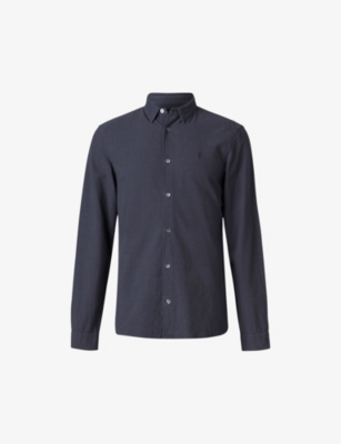 ALLSAINTS - Lovell slim-fit cotton shirt | Selfridges.com