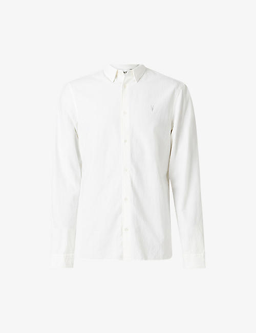 ALLSAINTS: Lovell slim-fit cotton shirt