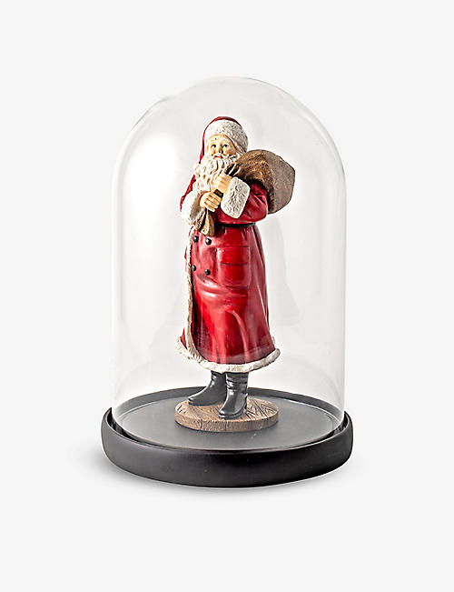 VILLEROY & BOCH: Winter Collage Santa figure in gloche 26.5cm