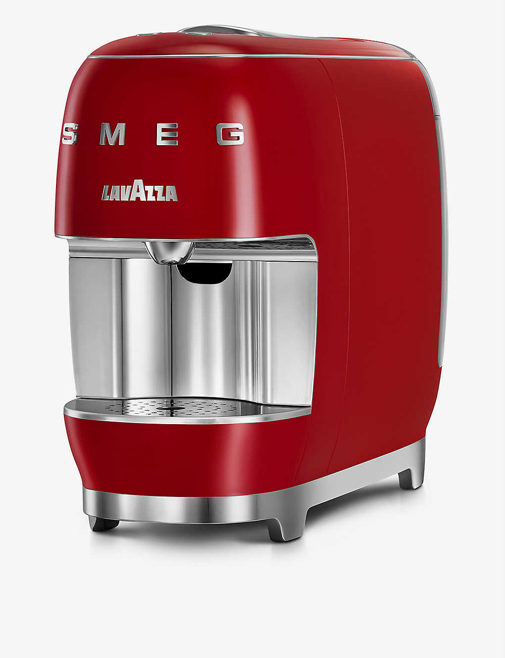 Smeg Lavazza X  Capsule Coffee Machine In Red