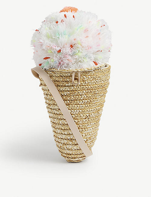 MERI MERI: Ice Cream straw cross-body bag