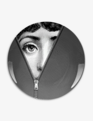 FORNASETTI: Tema e Variazioni no.401 porcelain wall plate 26cm