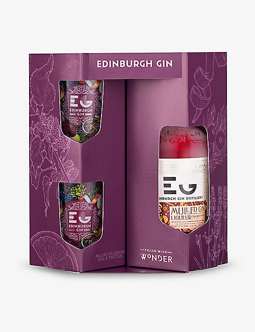 SPIRIT GIFTING: Edinburgh Mulled Gin gift pack 500ml