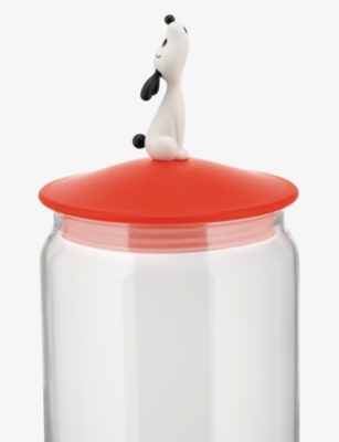 Lula glass dog food jar 27cm