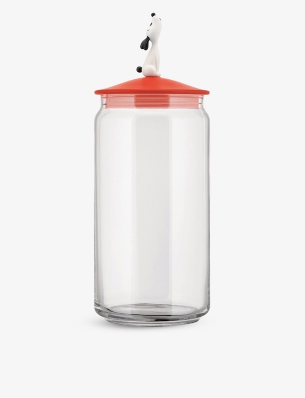 Lula glass dog food jar 27cm