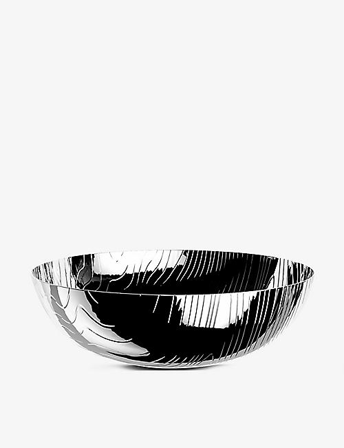 ALESSI: Veneer stainless steel bowl 29cm