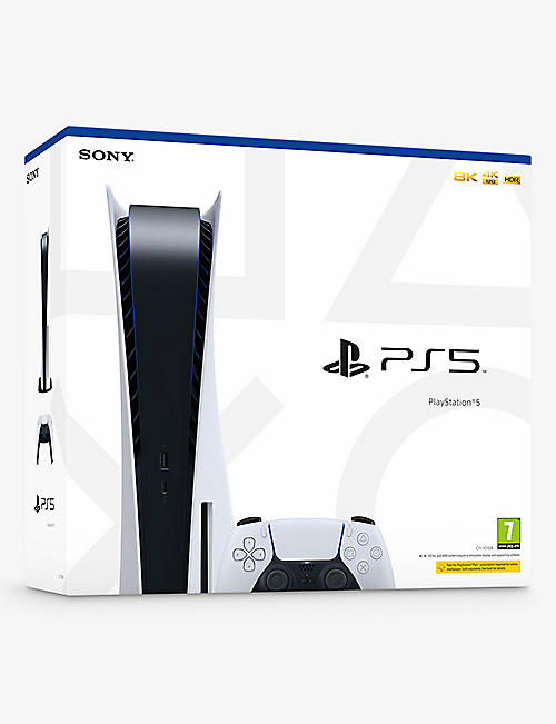 SONY：PlayStation 5 光盘版游戏控制台 