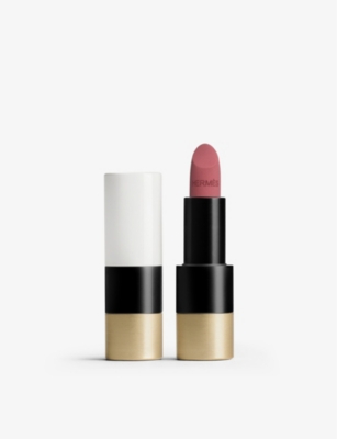 Rouge Hermes Matte Lipstick | 48 Rose Boise 0.12 oz