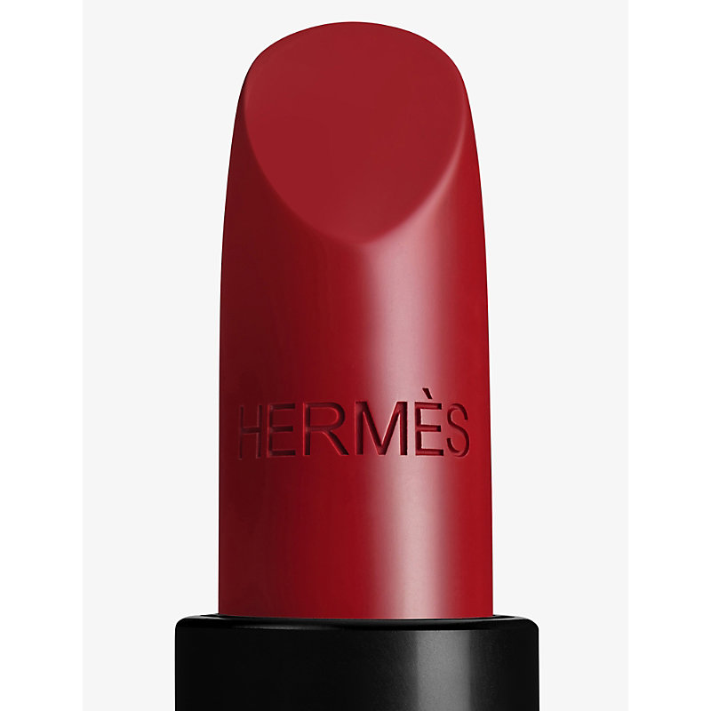 Shop Hermes Rouge Hermès Satin Lipstick Refill 3.5g In 85 Rouge H