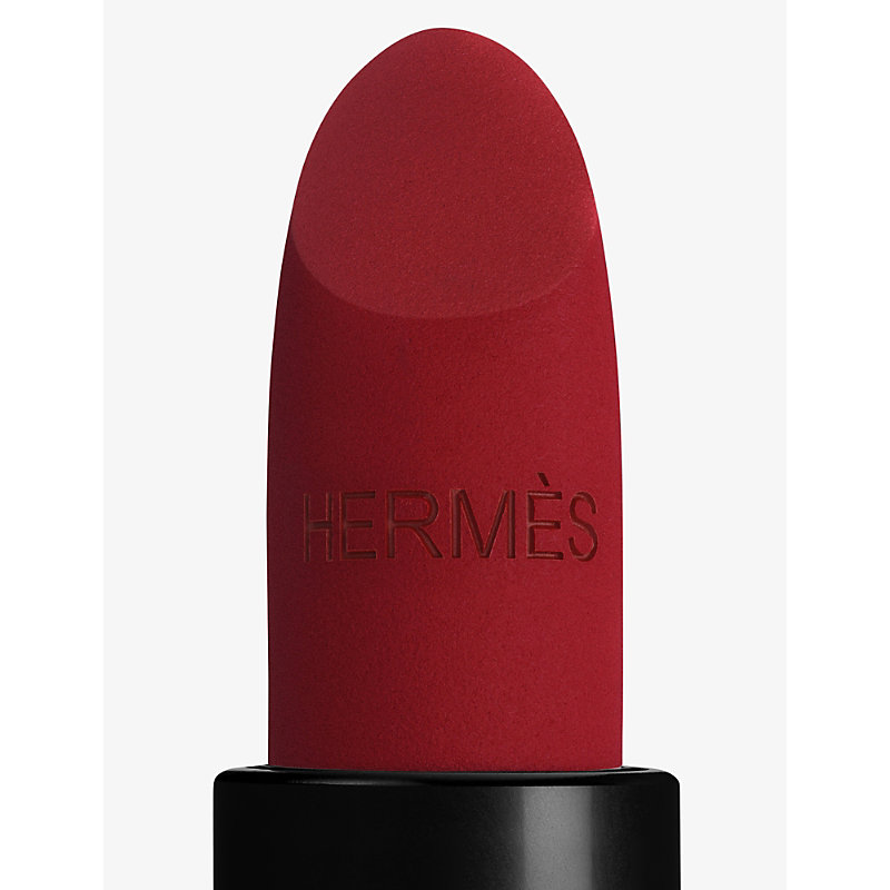 Shop Hermes Rouge  Matte Lipstick Refill 3.5g In 85 Rouge H