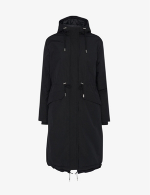 WHISTLES: Coby cotton and recycled-polyester parka coat