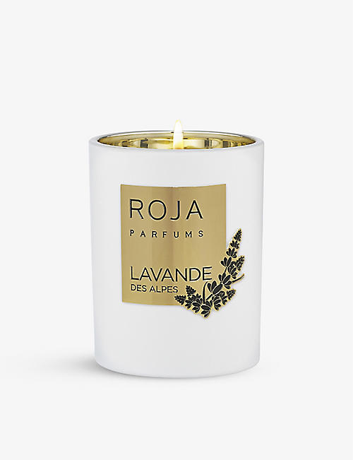 ROJA PARFUMS: Lavande Des Alpes scented candle 300g