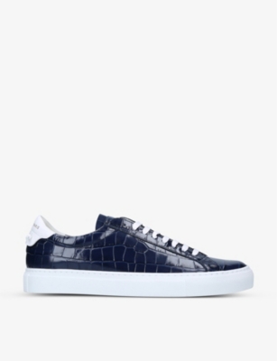 navy patent trainers