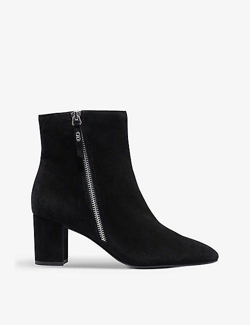 DUNE: Oricle suede ankle boots