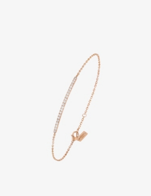 MESSIKA: Gatsby 18ct rose-gold and diamond bracelet
