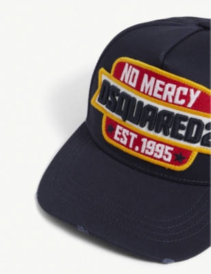 No Mercy brand-embroidered cotton 