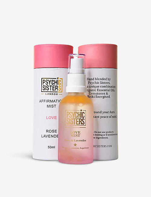 PSYCHIC SISTERS: Love affirmation mist 50ml