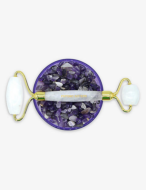 PSYCHIC SISTERS: Dual-ended clear quartz roller