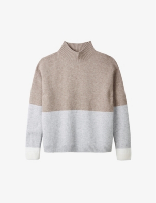 white company cashmere jumper
