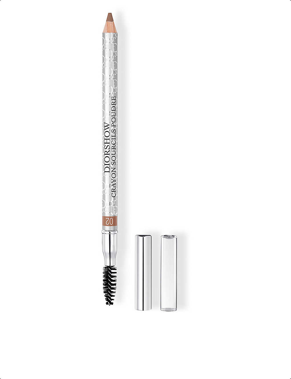 Dior Show Crayon Sourcils Poudre Eyebrow Pencil 0.2g In 02 - Chesnut