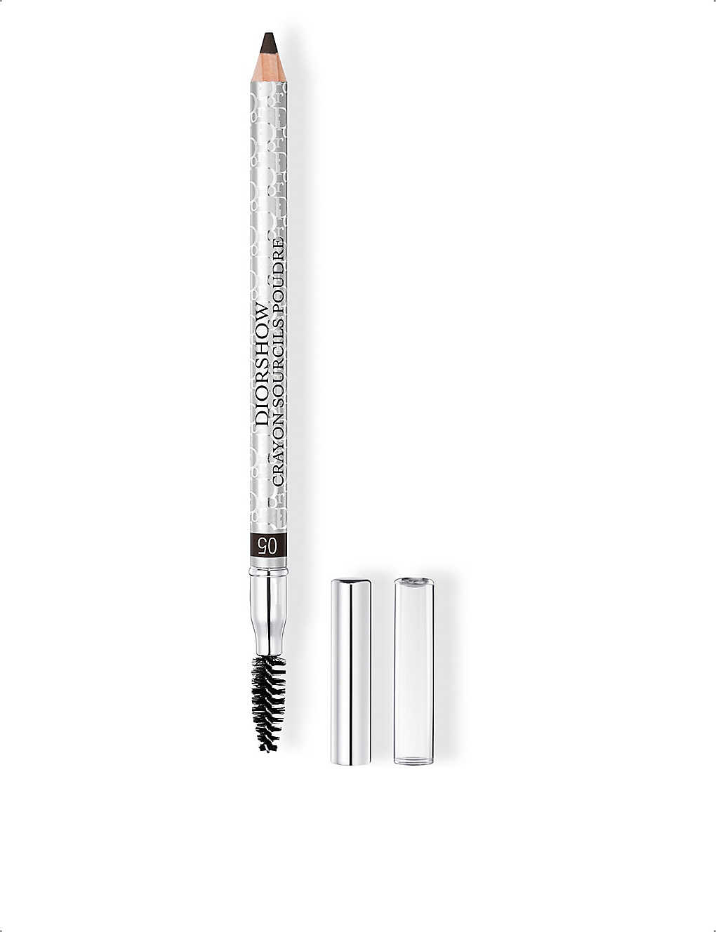 Dior Show Crayon Sourcils Poudre Eyebrow Pencil 0.2g In 05 - Black