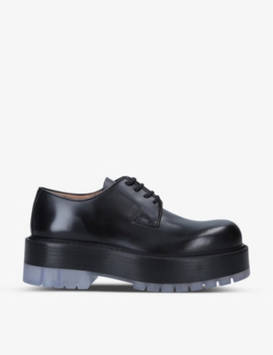 BOTTEGA VENETA - BV Stilt leather Derby shoes | Selfridges.com