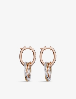 dior earrings selfridges