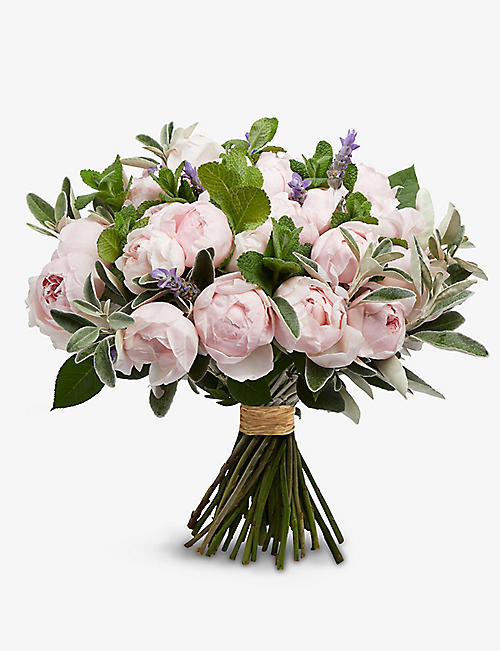 THE REAL FLOWER COMPANY: Miss Bernadette extra-large scented bouquet