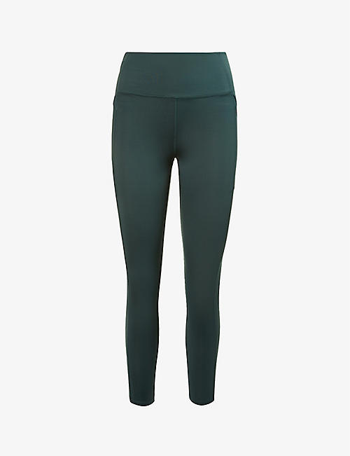 GIRLFRIEND COLLECTIVE: Compressive 7/8 high-rise stretch-recycled polyester leggings