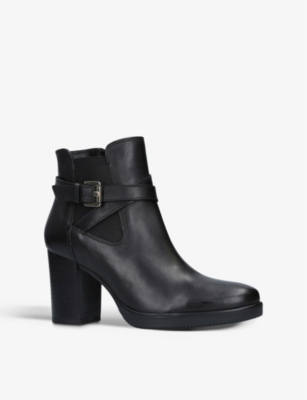 CARVELA - Silver leather ankle boots 