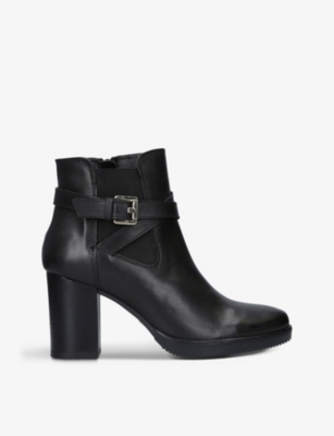 CARVELA - Silver leather ankle boots |