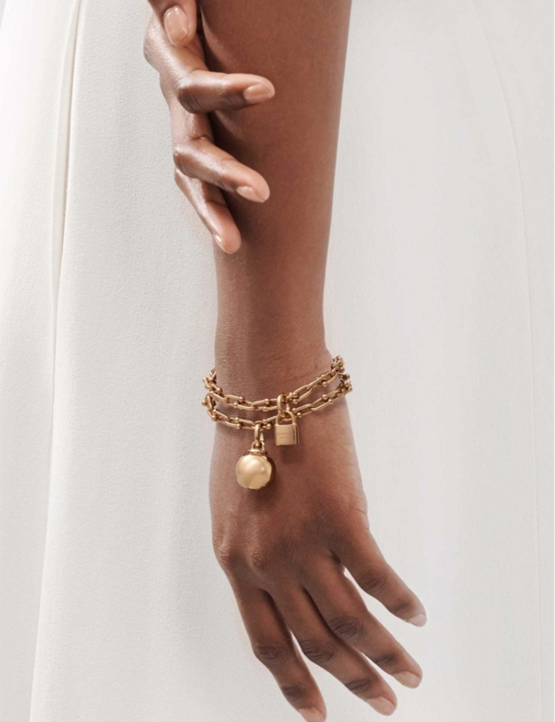 HardWear 18ct rose gold wrap bracelet