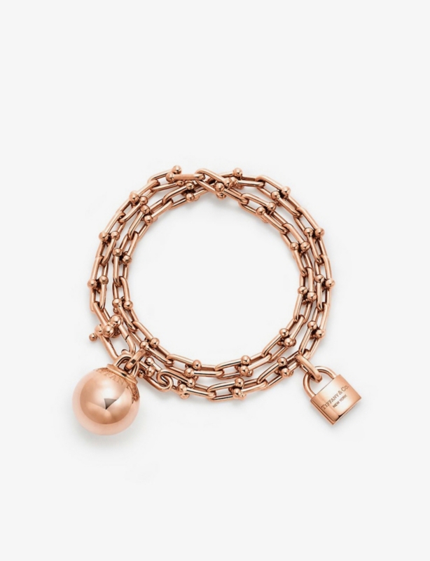 HardWear 18ct rose gold wrap bracelet