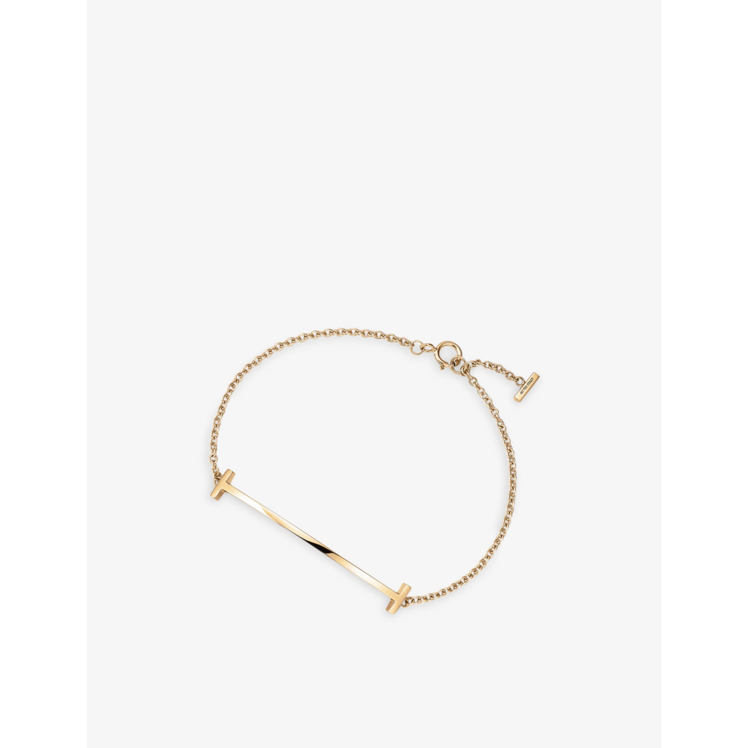 Tiffany & Co. T Smile 18ct Yellow-Gold Bracelet