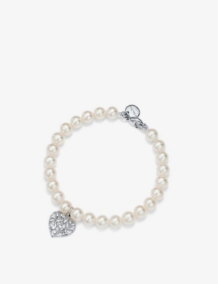 Tiffany & Co Womens Sterling Silver Paloma Picasso® Sterling Silver And Freshwater Pearl Bracelet