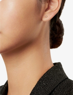 TIFFANY & CO: Elsa Peretti® Diamonds by the Yard® 18ct-gold and diamond stud earrings