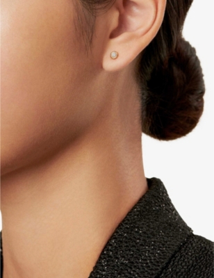 TIFFANY & CO: Diamonds by the Yard® diamond and 18ct rose-gold stud earrings