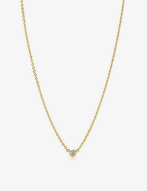 TIFFANY & CO: Elsa Peretti&reg; Diamonds by the Yard 18ct gold and diamond necklace