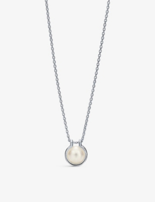 TIFFANY & CO: Tiffany HardWear sterling-silver and freshwater pearl pendant necklace